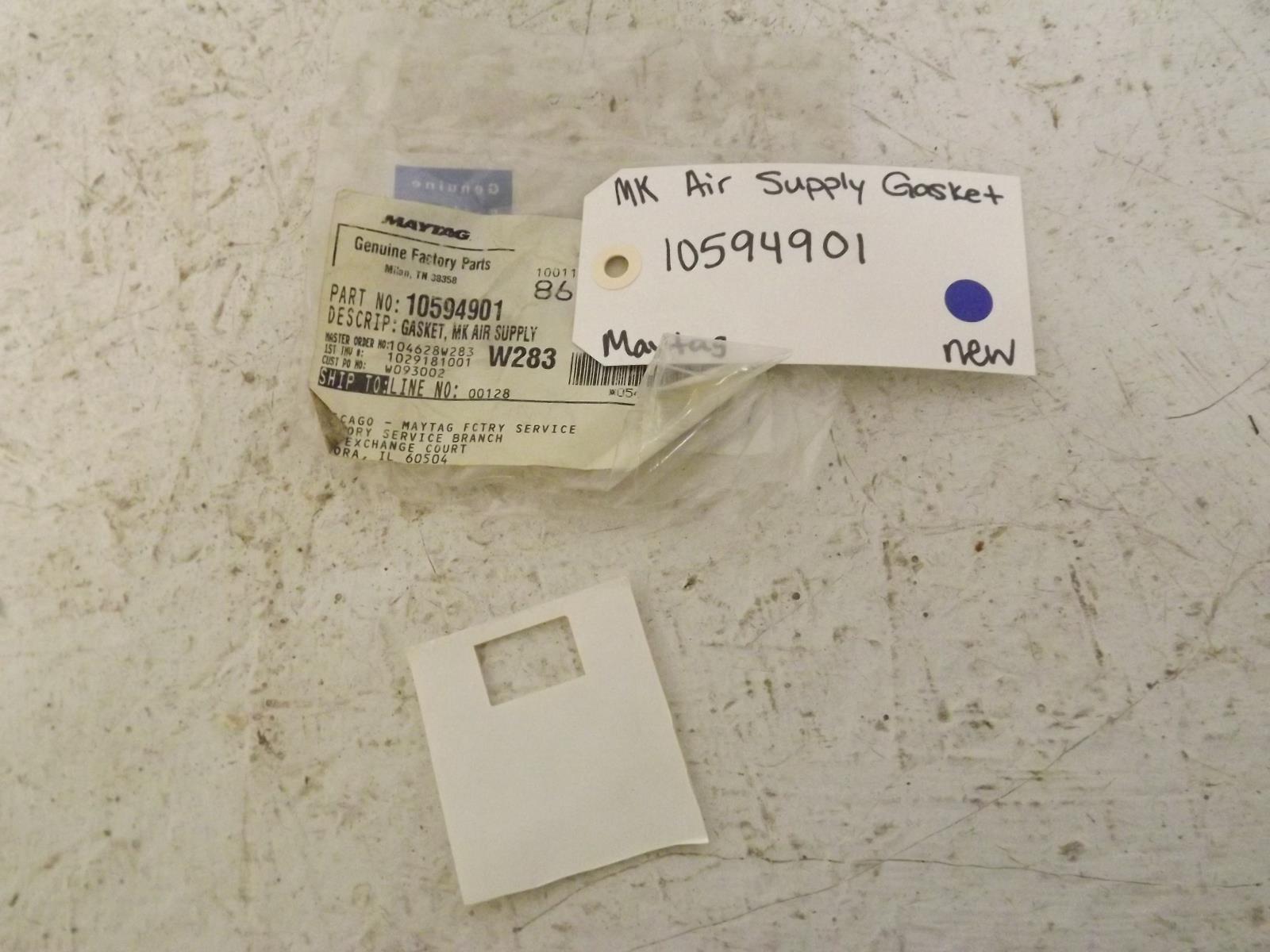 Maytag Refrigerator 10594901 MK Air Supply Gasket New Maytag Refrigerator 10594901 MK Air Supply Gasket New